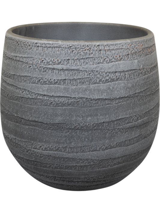 Joyce Plant Pot 26cm Height 22cm Dia Pot Anthracite