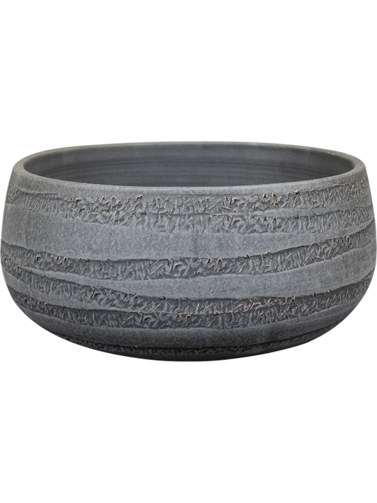 Joyce Plant Pot 13cm Height 23cm Dia Bowl Anthracite