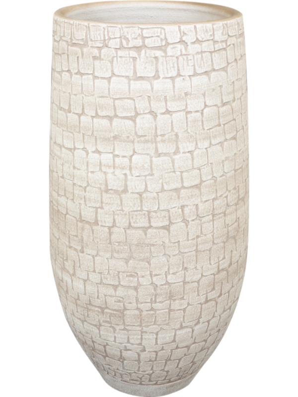 Renzo Plant Pot 30cm Height 15cm Dia Pot Tall Sand