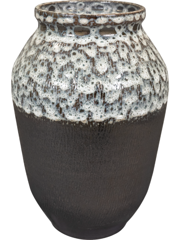 Vita Plant Pot 49cm Height 16cm Dia Pot Tall Lead Drip