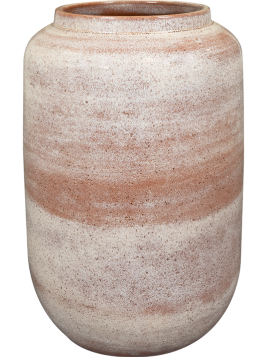 Rocky Plant Pot 50cm Height 20cm Dia Pot Tall Latte
