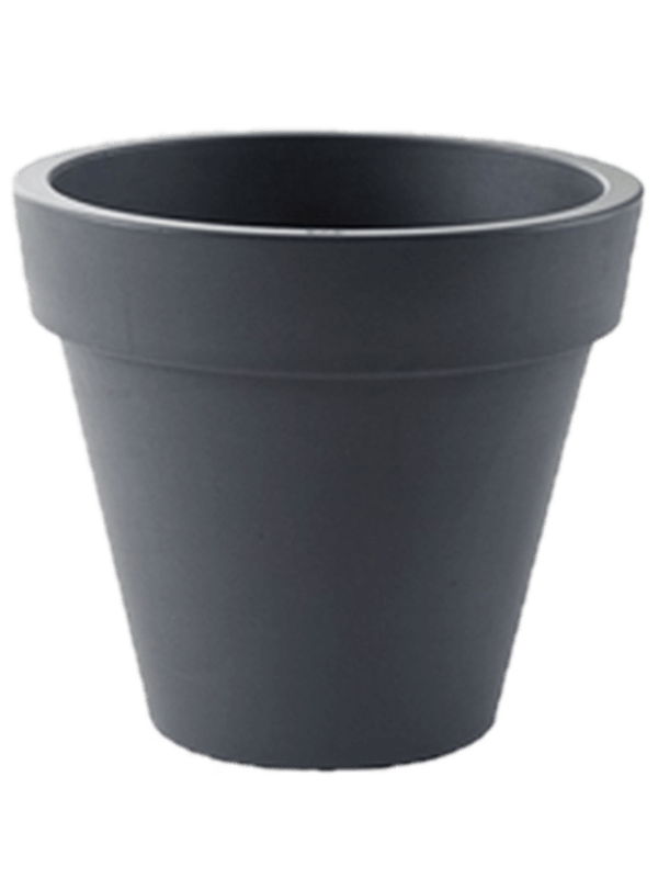 Pure® Plant Pot 36cm Height 33cm Dia Round Anthracite