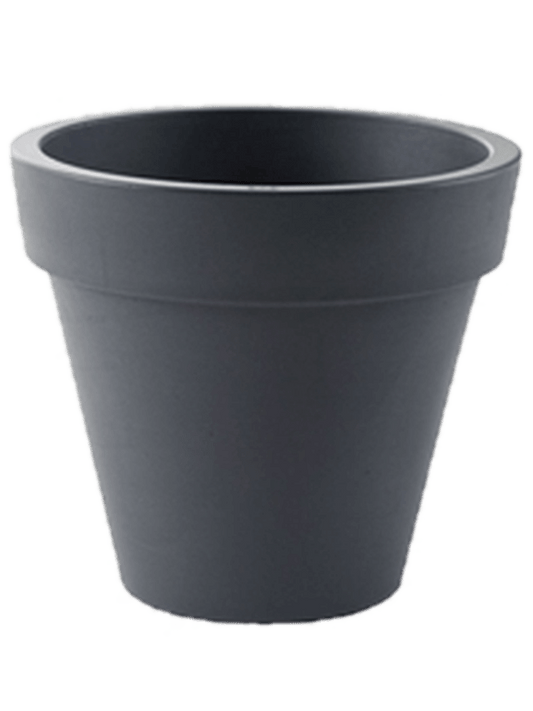 Pure® Plant Pot 54cm Height 50cm Dia Round Anthracite