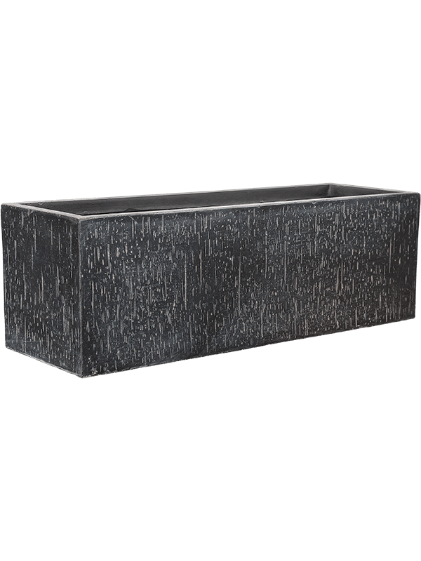 Baq Raindrop Plant Pot 23cm Height 22cm Dia Rectangle Anthracite