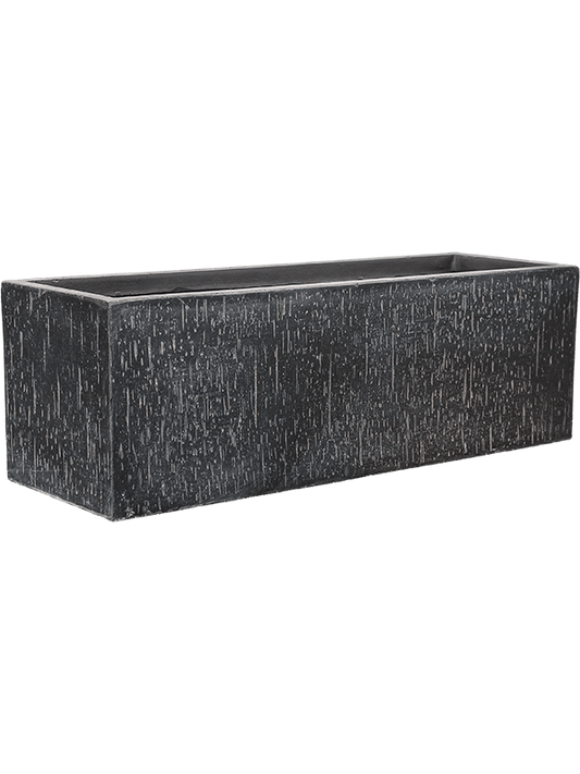 Baq Raindrop Plant Pot 23cm Height 22cm Dia Rectangle Anthracite