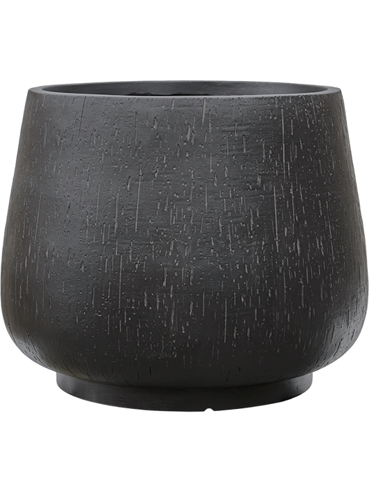 Baq Raindrop Plant Pot 42cm Height 40cm Dia Darcy Anthracite