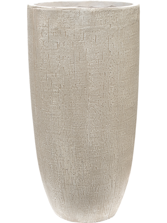 Baq Raindrop Plant Pot 62cm Height 28cm Dia Partner Beige