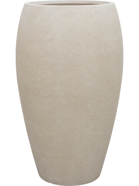 Baq Raindrop Plant Pot 88cm Height 39cm Dia Emperor Beige