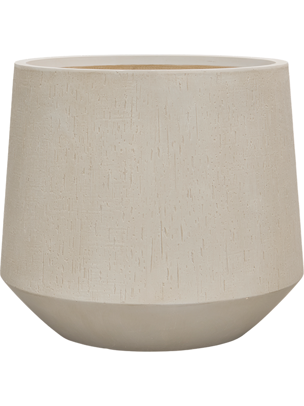 Baq Raindrop Plant Pot 55cm Height 58cm Dia Darcy Beige