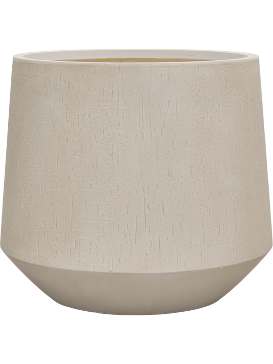 Baq Raindrop Plant Pot 55cm Height 58cm Dia Darcy Beige