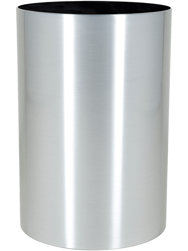 Alure Pilaro Plant Pot 60cm Height 40cm Dia Aluminium brushed lacquered