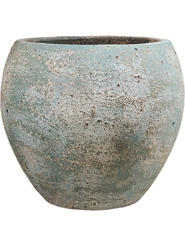 Baq Sandora Plant Pot 55cm Height 42cm Dia Balloon Green