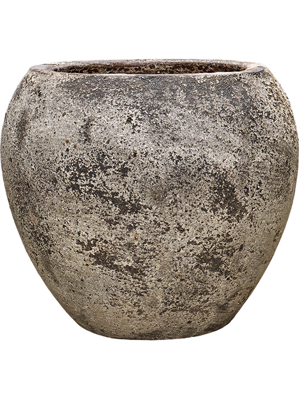 Baq Sandora Plant Pot 50cm Height 37cm Dia Balloon Brown