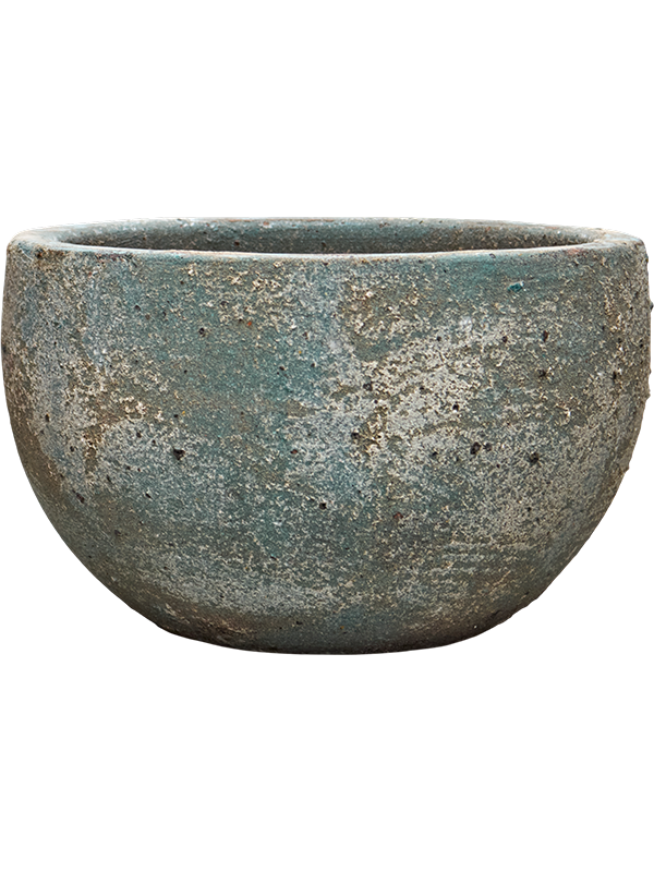 Baq Sandora Plant Pot 24cm Height 32cm Dia Bowl Green