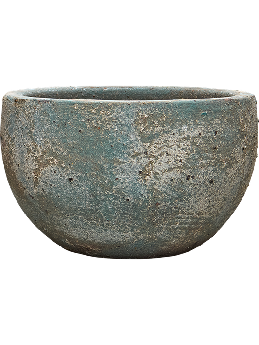 Baq Sandora Plant Pot 24cm Height 32cm Dia Bowl Green