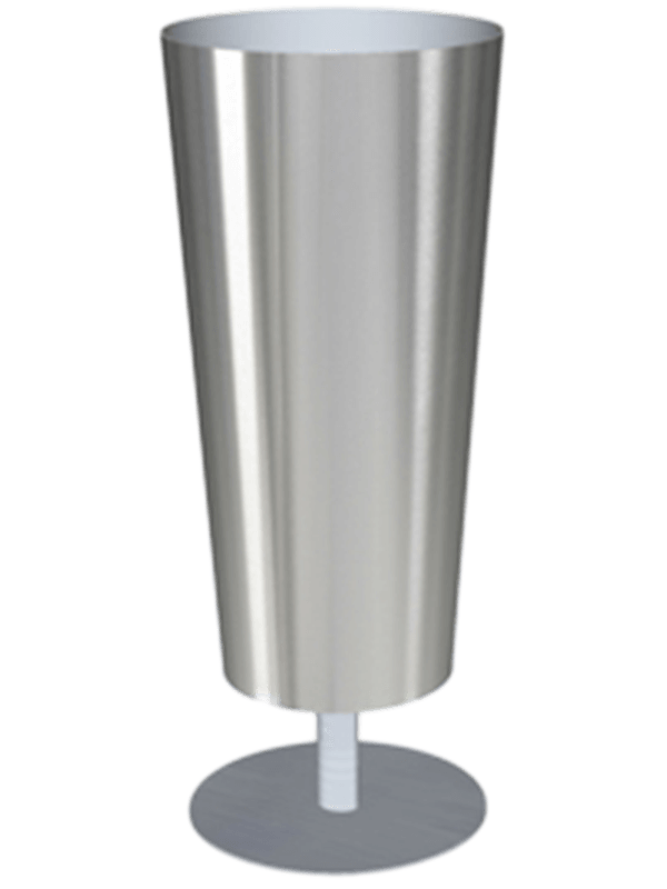 Superline Conica Highline Plant Pot 100cm Height 39cm Dia On foot