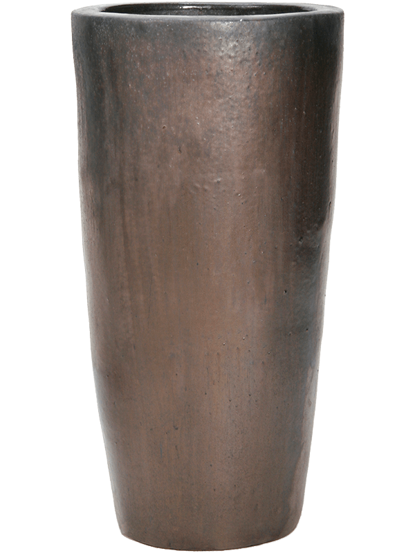Plain Plant Pot 70cm Height 27cm Dia Partner Sepia