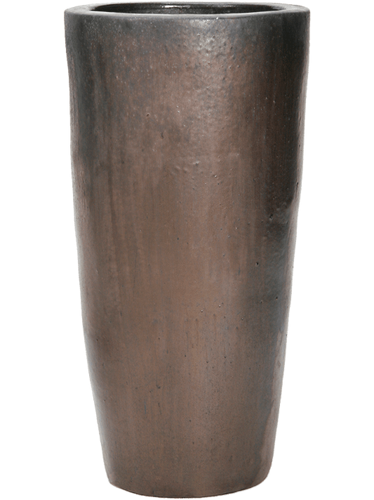Plain Plant Pot 70cm Height 27cm Dia Partner Sepia