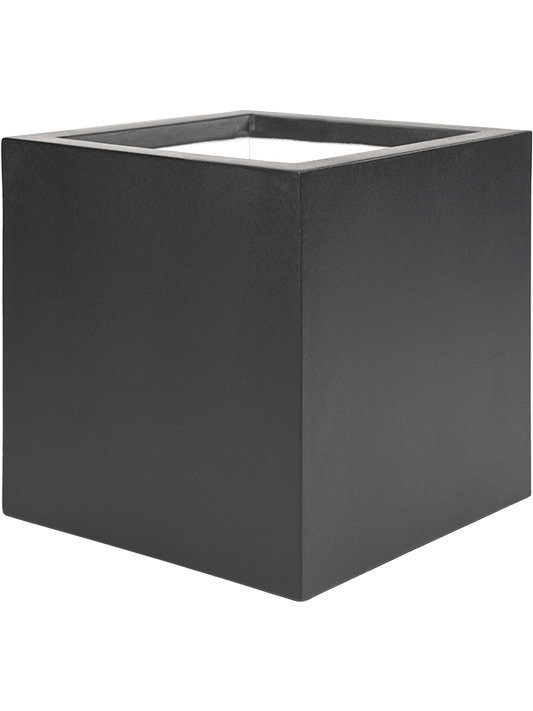 Stretto Plant Pot 80cm Height 72cm Dia Cube Anthracite