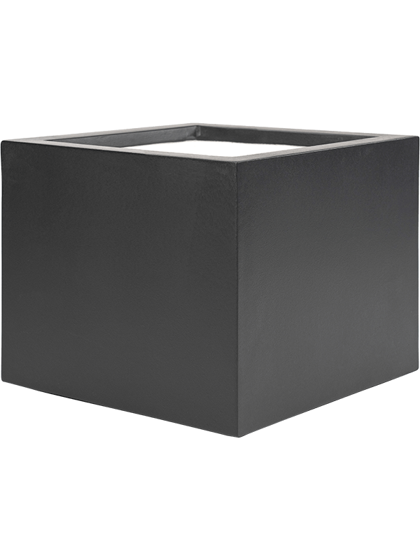Stretto Plant Pot 60cm Height 72cm Dia Low Cube Anthracite