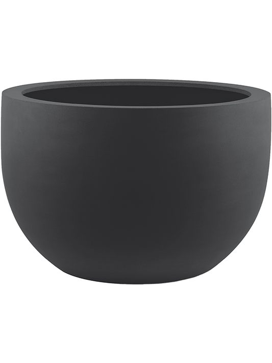 Stretto Plant Pot 47cm Height 72cm Dia New Egg Pot Low Anthracite