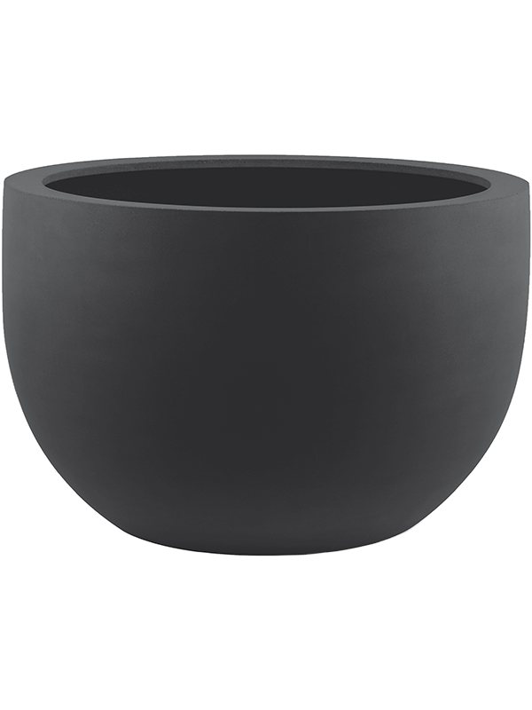 Stretto Plant Pot 65cm Height 102cm Dia New Egg Pot Low Anthracite