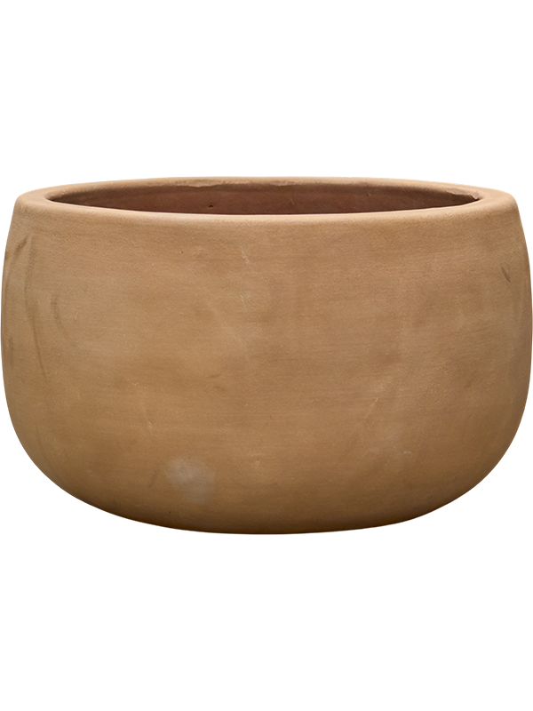 Terra Moderna Plant Pot 17cm Height 23cm Dia Lucca Chalk White