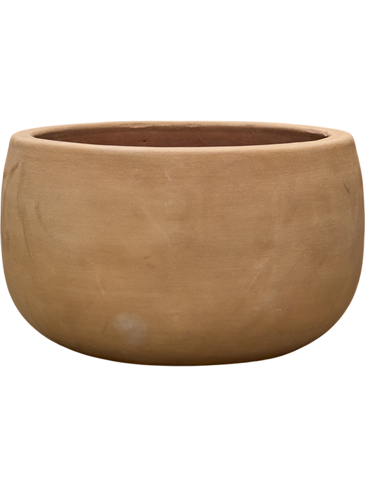 Terra Moderna Plant Pot 17cm Height 23cm Dia Lucca Chalk White
