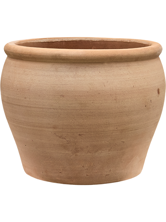 Terra Antica Plant Pot 26cm Height 26cm Dia Roma Chalk White