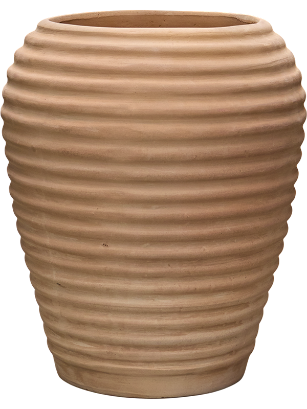 Terra Antica Plant Pot 44cm Height 24cm Dia Verona Chalk White