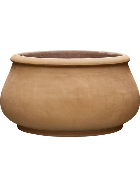 Terra Antica Plant Pot 28cm Height 39cm Dia Genova Chalk White