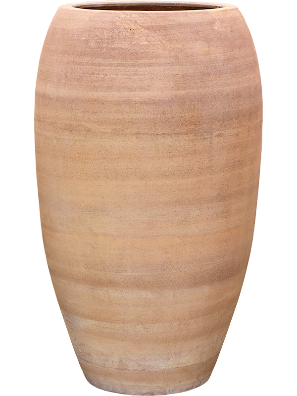 Terra Moderna Plant Pot 75cm Height 30cm Dia Lucca Chalk White