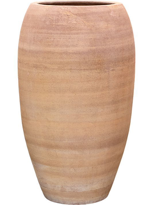 Terra Moderna Plant Pot 75cm Height 30cm Dia Lucca Chalk White