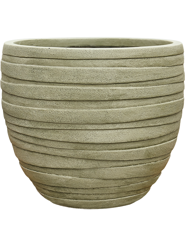 Baq Tornado Plant Pot 32cm Height 31cm Dia Couple Green