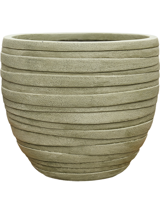 Baq Tornado Plant Pot 32cm Height 31cm Dia Couple Green