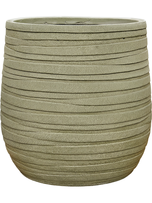 Baq Tornado Plant Pot 44cm Height 35cm Dia Darcy Green