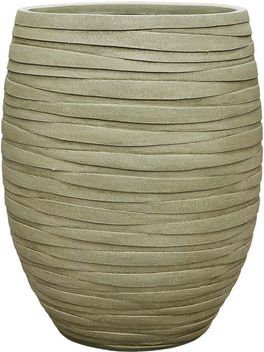 Baq Tornado Plant Pot 61cm Height 38cm Dia Emperor Green