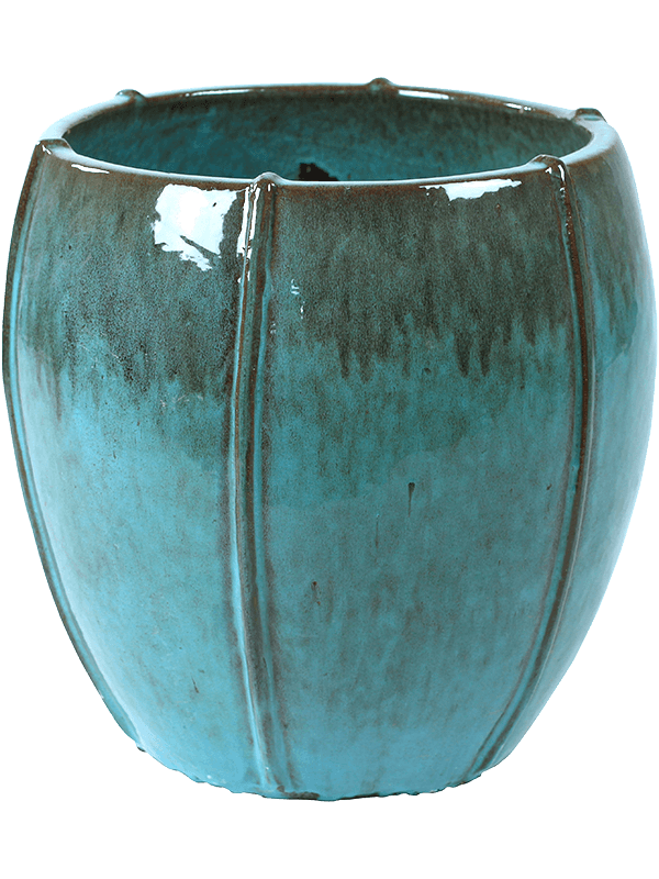 Moda Plant Pot 55cm Height 45cm Dia Emperor Turquoise