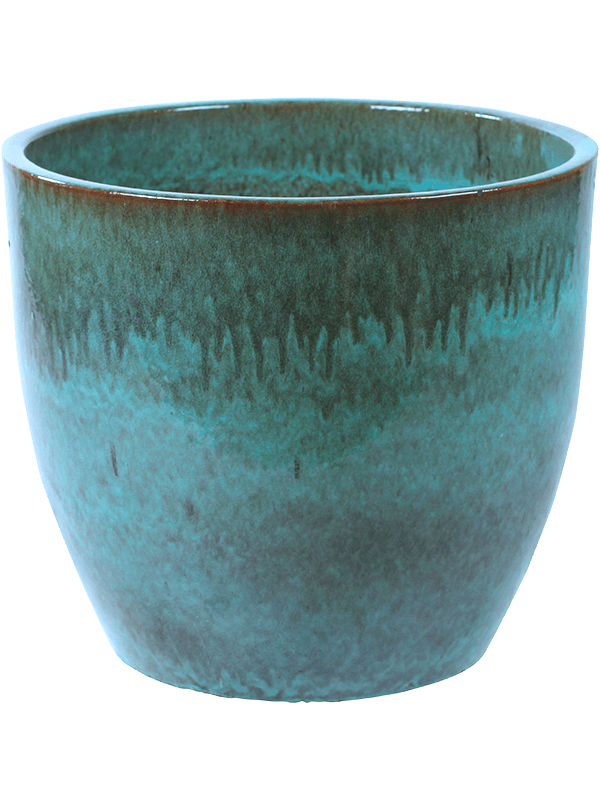 Pure Plant Pot 60cm Height 64cm Dia Couple Turquoise