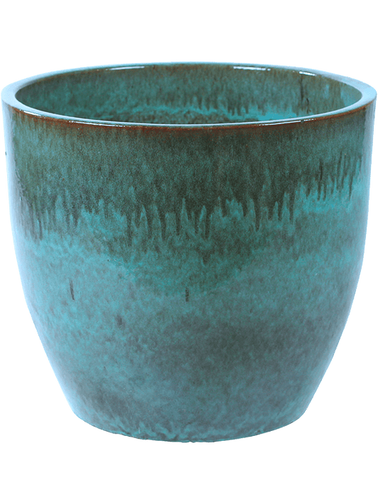 Pure Plant Pot 60cm Height 64cm Dia Couple Turquoise