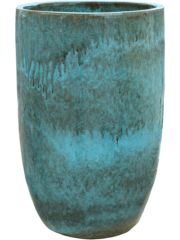 Pure Plant Pot 63cm Height 37cm Dia Partner Turquoise