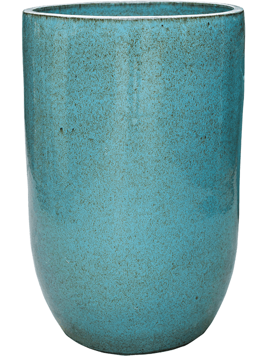 Pure Plant Pot 79cm Height 48cm Dia Partner Turquoise