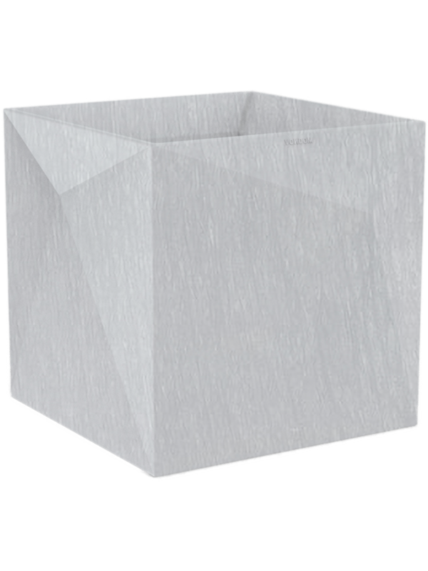 Faz Plant Pot 40cm Height 37.5cm Dia Basic Cube
