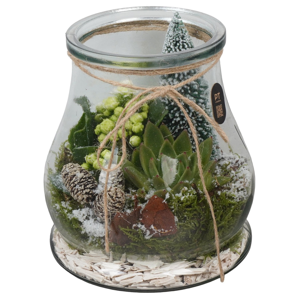 Christmas arrangement 18cm 16cm Pot