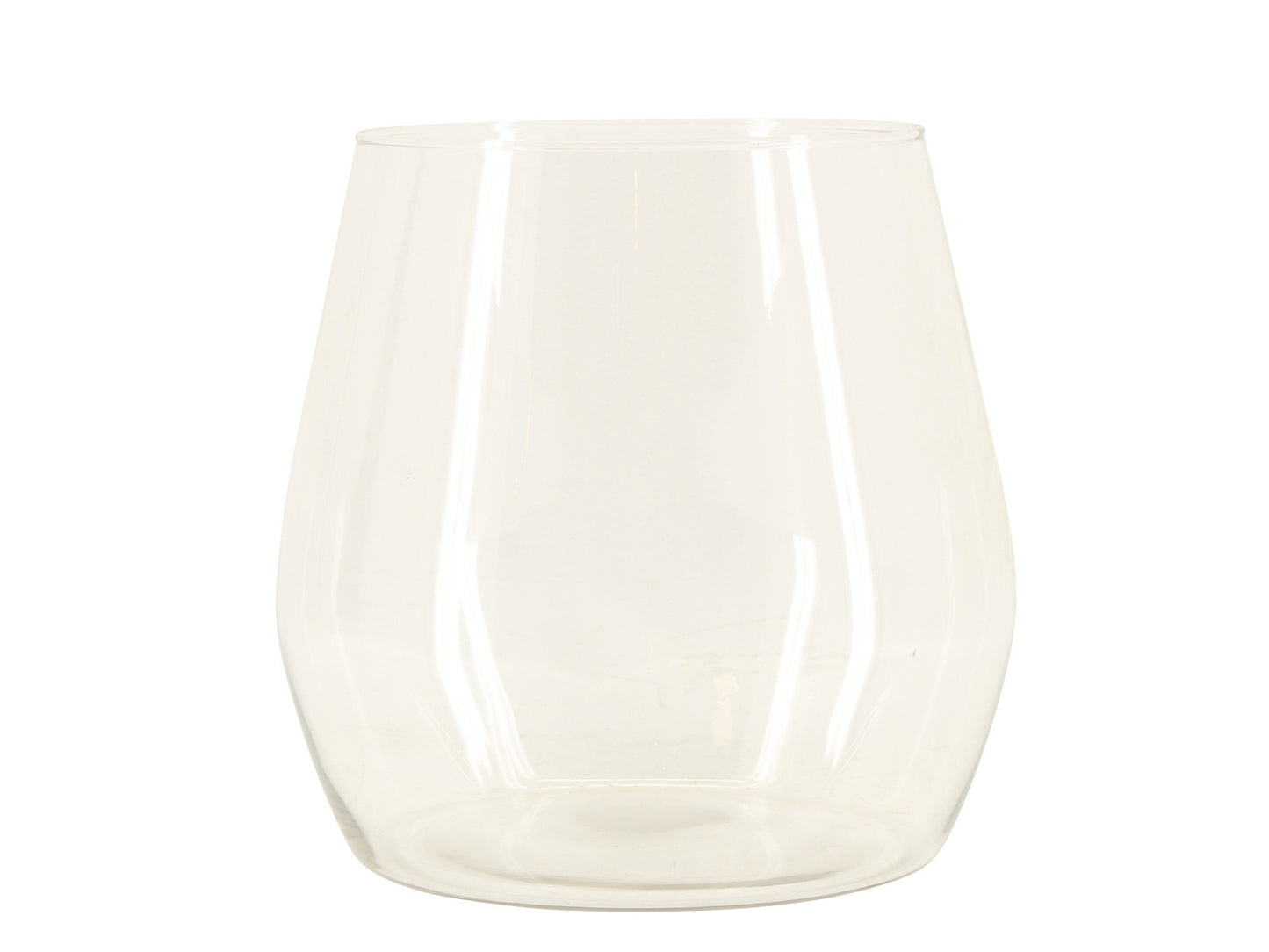 Glass vase 25cm 25cm Pot