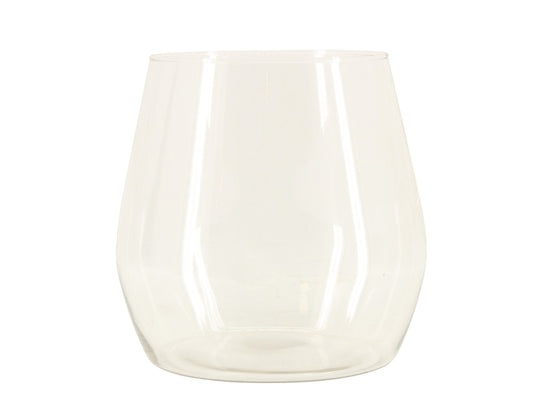 Glass vase 25cm 25cm Pot
