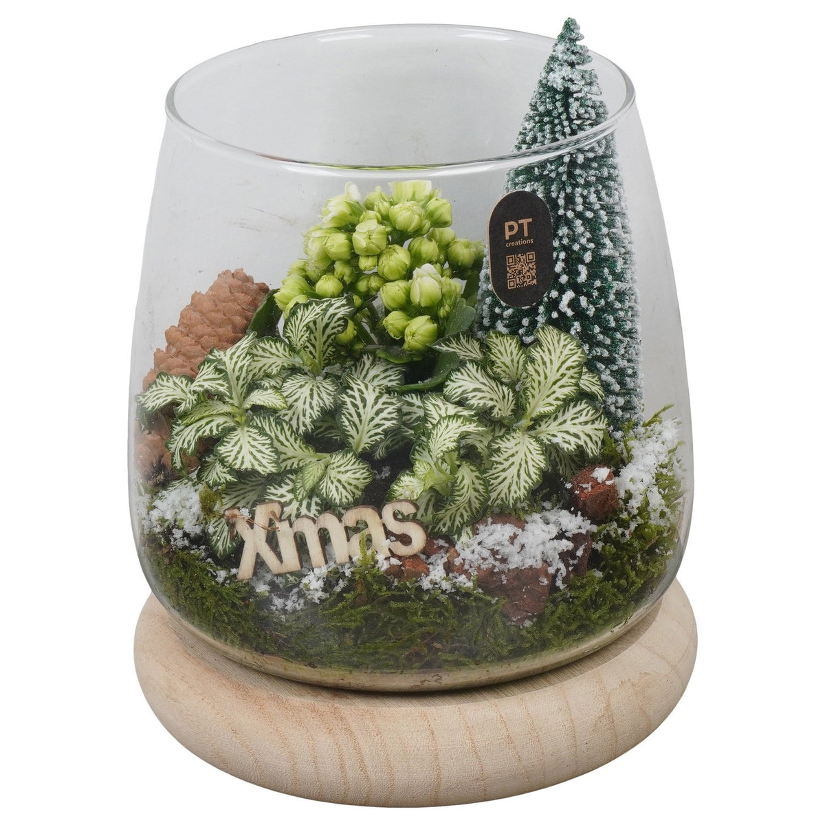 Christmas arrangement 20cm 16cm Pot