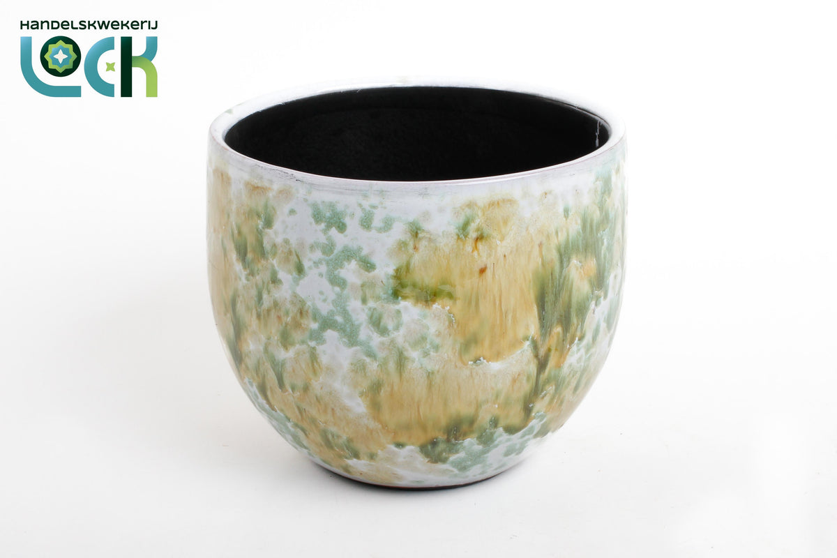 Luuk Licht Geel leeg 12cm Pot