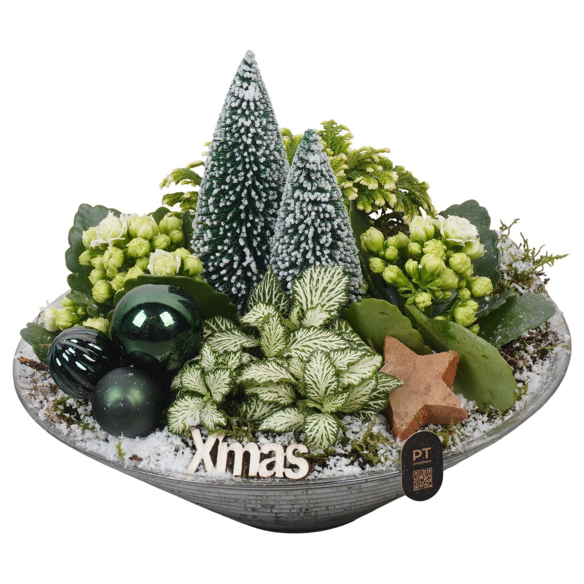Christmas arrangement 23cm 26cm Pot