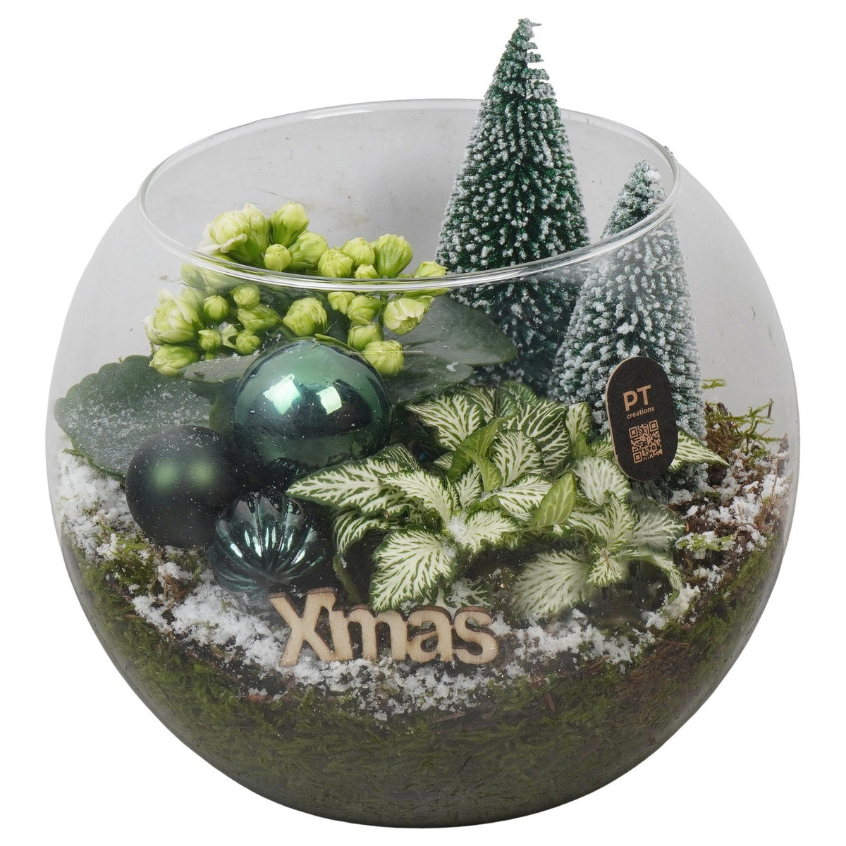 Christmas arrangement 19cm 19cm Pot